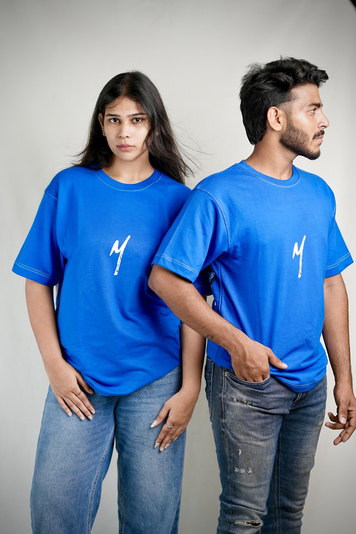 BLUE TURTLE PRINTED T-SHIRT [UNISEX]
