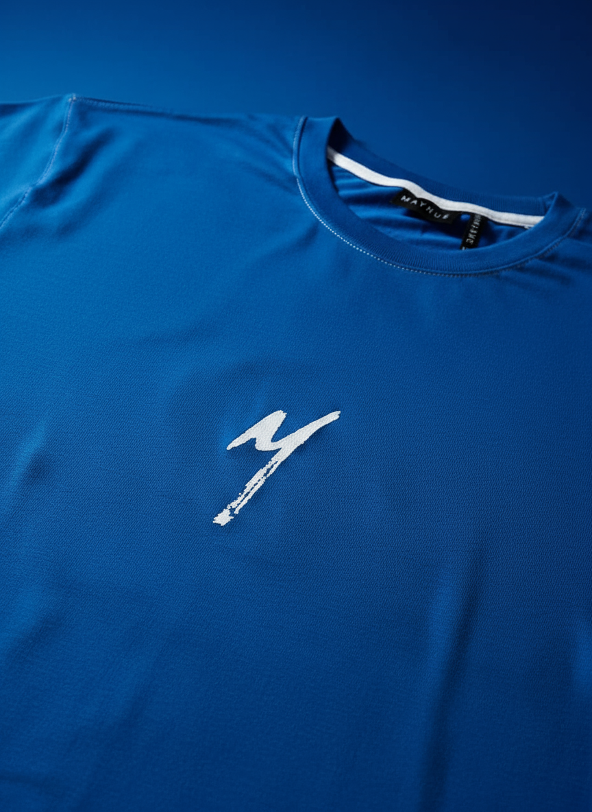 BLUE TURTLE PRINTED T-SHIRT [UNISEX]