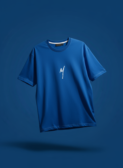 BLUE TURTLE PRINTED T-SHIRT [UNISEX]