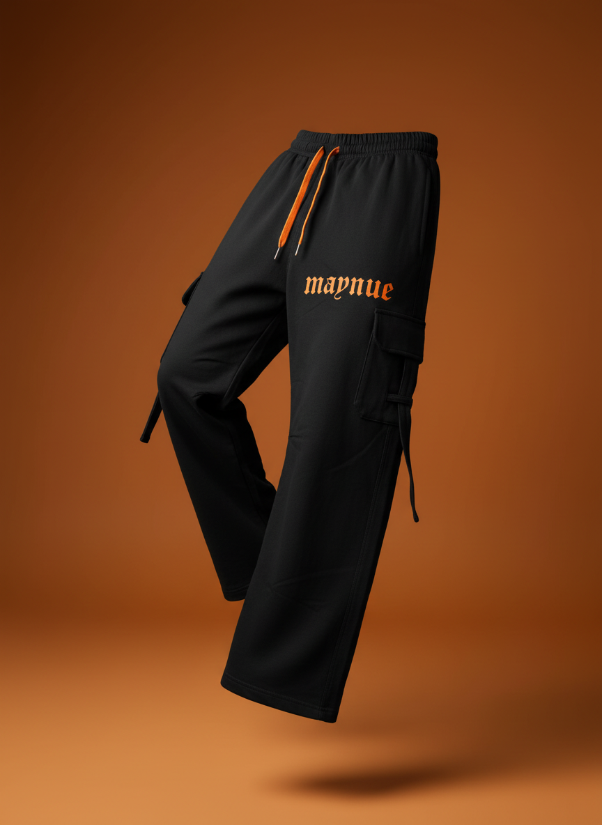 BLACK SWEATPANTS [UNISEX]