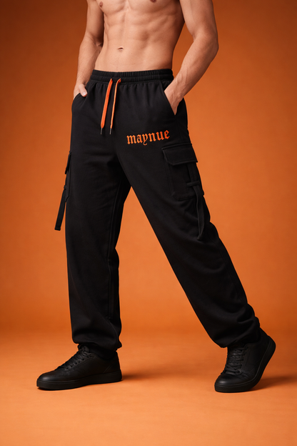 BLACK SWEATPANTS [UNISEX]